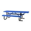 8 Ft. ADA Fiberglass Picnic Table with Extended Top