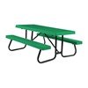 8 Ft. Fiberglass Picnic Table with Welded Steel Frame