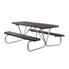 8 Ft. Plastisol Coated Expanded Metal Picnic Table