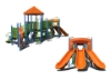 Triple Play Commercial Playground Equipment Made From Industrial Powder Coated Steel - Springbloom