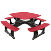 Bistro Recycled Plastic Square Picnic Table