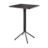 Ramatuelle 28" Duo Bar Height Table with Stainless Steel Legs