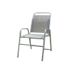 Daytona Sling Commercial Chair with Powder-Coated Stackable Aluminum Frame