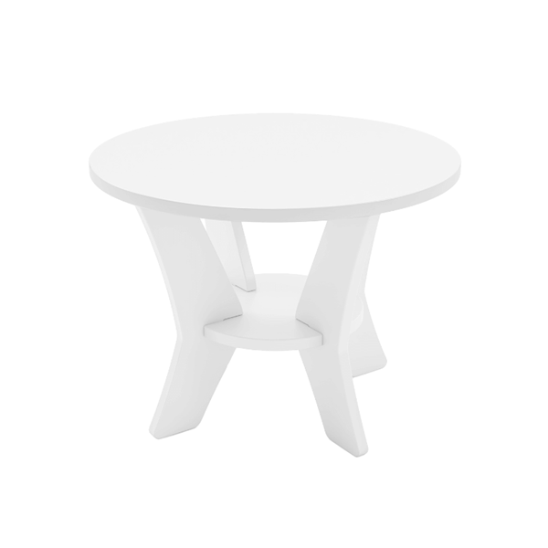 Mainstay High Density Polyethylene Side Table - 18 lbs.