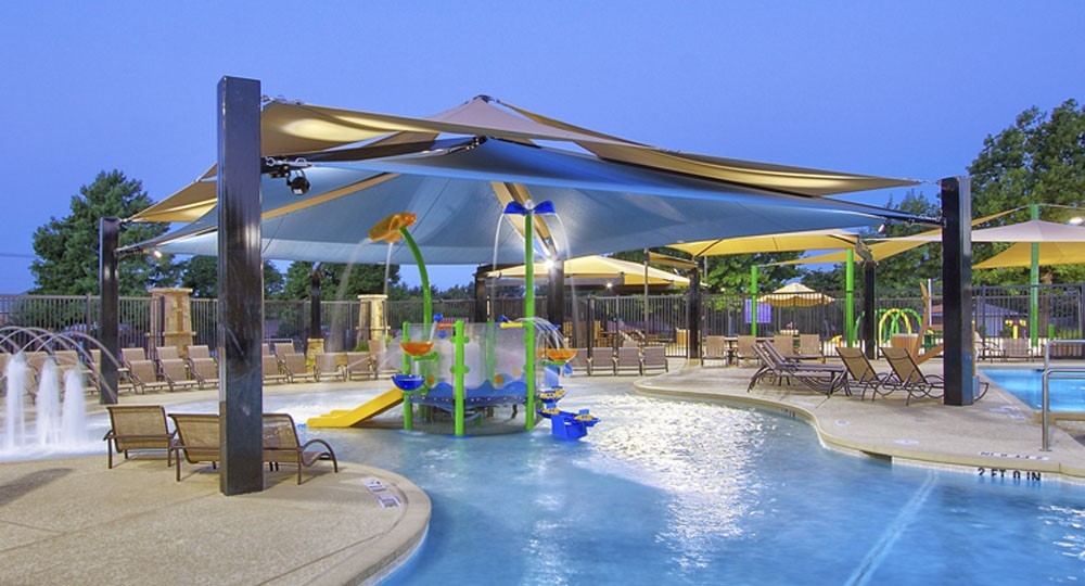 Multi-Level Custom Sail Shade Structure – Furniture Leisure