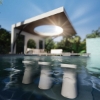 Ledge Lounger Signature In-Pool Barstool