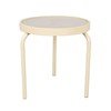 19" Acrylic Round Stackable Side Table 
