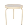 19" Acrylic Round Stackable Side Table 