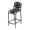 Daytona Cross Weave Vinyl Strap Commercial Bar Stool