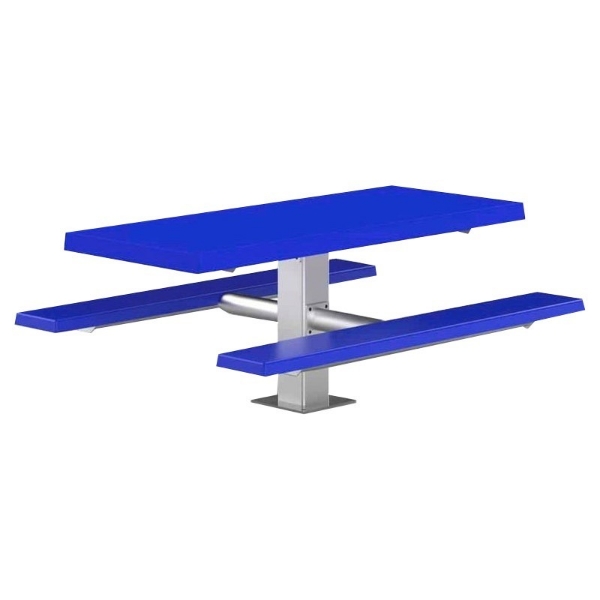 Fiberglass Pedestal Picnic Table, 6 ft.