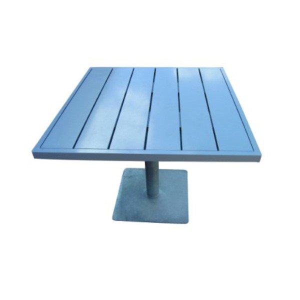 36" x 36" Urban Table with Powder-Coated Aluminum Frame and Boards - 120 lbs.	