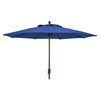 	9 Ft. Octagonal Commercial Fiberglass Ribbed Market Umbrella With Aluminum Pole And Marine Grade Fabric Shade