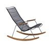 Rocker Chair with Playnk Slats and  Bamboo Accents - 27 lbs.