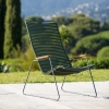 Ledge Lounger Playnk Lounge Chair with Powder-Coated Steel Frame and Bamboo Armrests - 24 lbs.