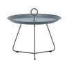 Ledge Lounger Round Playnk Side Table with Powder-Coated Steel