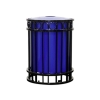 32-Gallon Miami Trash Receptacle with Inner Sleeve - 156 lbs.