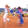 Parallel Bars for Public Parks Powder-Coated Steel In-Ground Mount - 136 lbs.