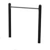 Horizontal Chin-Up Station for Public Areas Powder-Coated Steel Frame - 193 lbs.