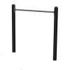 Horizontal Chin-Up Station for Public Areas Powder-Coated Steel Frame - 193 lbs.