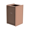 42-Gallon EarthCraft Top-Opening Plastic Waste Receptacle - 92 lbs.