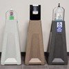 Universal Recycled Plastic Hand Sanitizer Stand - Adjustable Bracket or Touchless Mounting Plate