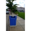 65-Gallon Heavy-Duty Waste Receptacle Polyethylene Plastic - 130 lbs.