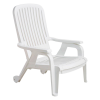 Picture of Bahia Plastic Resin Commercial Grade Pool Deck Chair - 19 lbs.