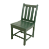 Traditional Garden Recycled Plastic Armless Dining Chair From Polywood