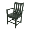 Traditional Garden Recycled Plastic Dining Chair from Polywood