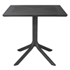 32" Square Clip Resin Dining Table by Nardi