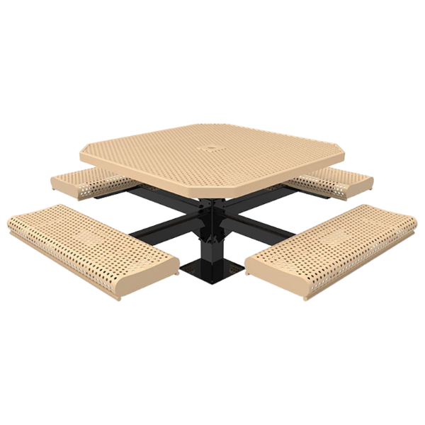 Perforated Steel - Tan - Surface Mount