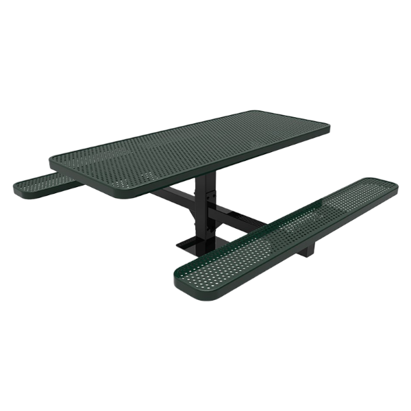 Perforated Steel - Green - Surface Mount