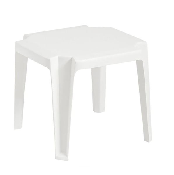 17" x 17' Commercial Plastic Resin Miami Low Table