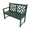 4 Ft. Chippendale Recycled Plastic Bench From Polywood