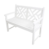 4 Ft. Chippendale Recycled Plastic Bench From Polywood