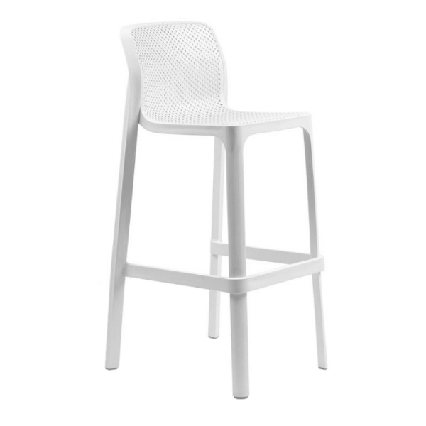 Net Fiberglass Resin Barstool