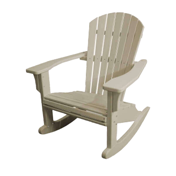 Seashell Recycled Plastic Rocker Chair From Polywood