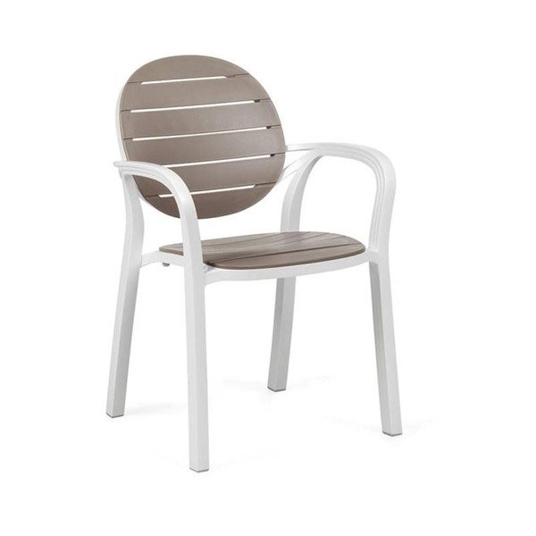 Palma Plastic Resin Stackable Dining Chair - 11.5 lbs.