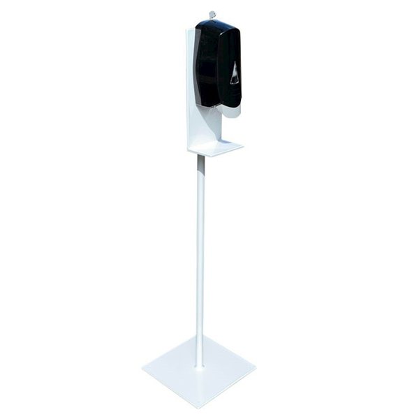 Hand Sanitizer Stand Station With Powder Coated Aluminum Frame