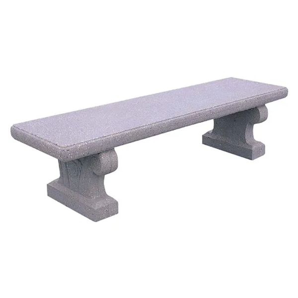 6 Ft. Commercial Wisconsin Concrete Backless Bench