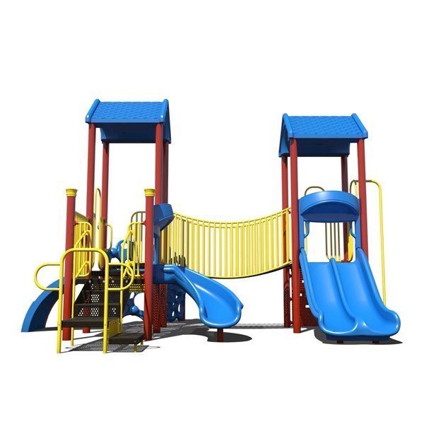 Building Bridges Playground Set Made From Commercial Grade Steel - Ages 5 To 12 Years