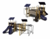 Expedition Playground Set Made From Commercial Grade Steel - Ages 5 To 12 Years