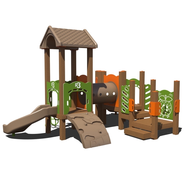 Mudbug Commercial Playset Made From Recycled Plastic - Ages 2 To 5 Years