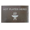 Polly Table Hot Plate - Protect Damage Against Park Tables from Burns and Melts