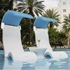 Signature Plastic Resin In-Pool Patio Chair - 33 lbs.	