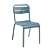 Cannes Armless Dining Chair with Stackable Commercial Frame - 8.5 lbs.