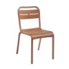 Cannes Armless Dining Chair with Stackable Commercial Frame - 8.5 lbs.
