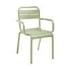 Cannes Stackable Dining Armchair with Reinforced Frame - 10 lbs.
