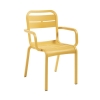 Cannes Stackable Dining Armchair with Reinforced Frame - 10 lbs.