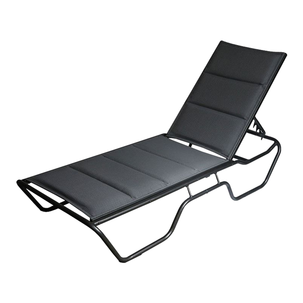 Dania Padded Sling Commercial Chaise Lounge